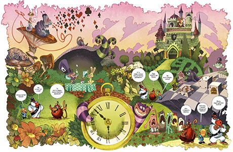 Комікс мальопис Аліса в Країні Мавп українською