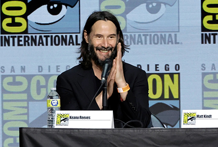 Кіану Рівз про мальопис БРСРК на Comic Con San Diego