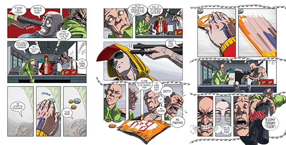 Комикс Courier Кур’єр на украинском