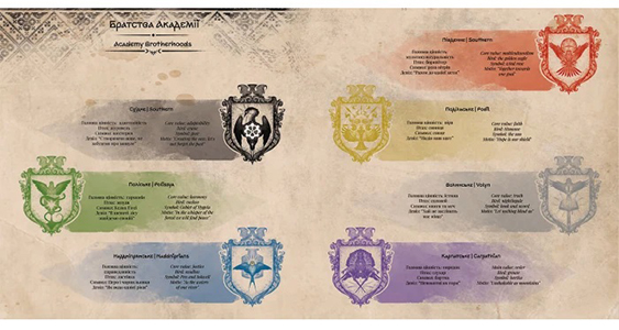 Артбук «Українська магічна академія» на украинском