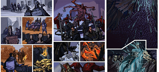 Комикс Захисник корони — Хроніки: Невмерлі на украинском