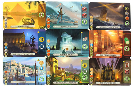 Настольная игра Настольная игра 7 Чудес: Дуель, 7 Wonders: Duel на украинском