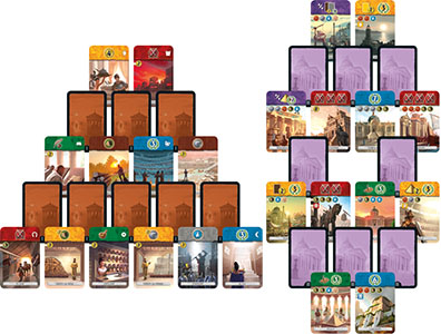 Настольная игра Настольная игра 7 Чудес: Дуель, 7 Wonders: Duel на украинском