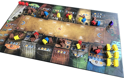 Настольная игра A Fistful of Meeples