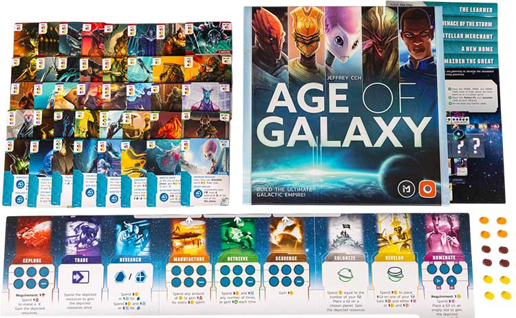 Купити настільну гру Age of Galaxy