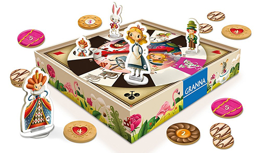 Настільна гра Аліса в Країні Чудес українською