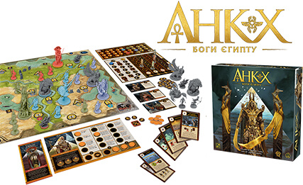 Купить настольную игру Анкх. Боги Єгипту