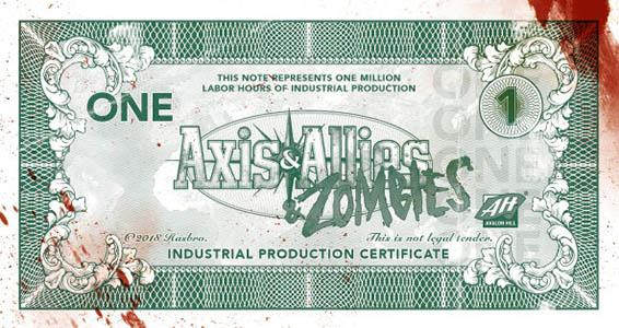 Настільна гра Axis & Allies & Zombies