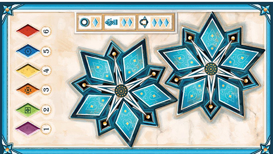 Настольная игра Азул: Літній палац — Міні-версія