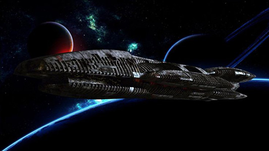 Настільна гра Battlestar Galactica Starship Battles – Starter Set