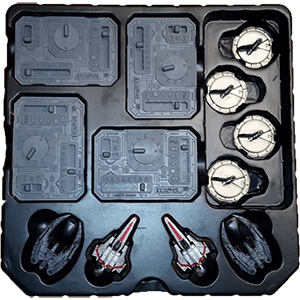 Настільна гра Battlestar Galactica Starship Battles – Starter Set