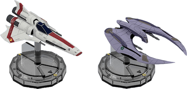 Настільна гра Battlestar Galactica Starship Battles – Starter Set