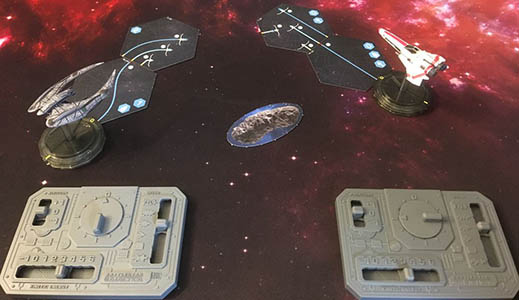 Настільна гра Battlestar Galactica Starship Battles – Starter Set