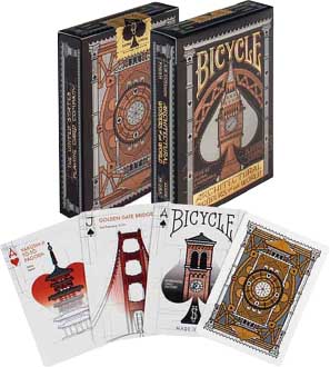 Купить карточную колоду Bicycle Architectural Wonders of the World