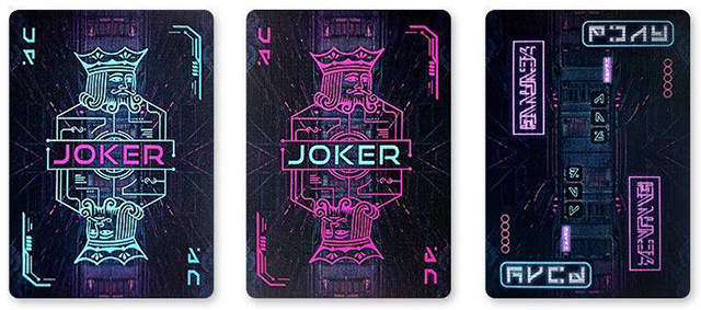 Карты игральные Bicycle Cyberpunk Cybercity