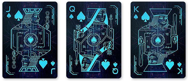 Карты игральные Bicycle Cyberpunk Cybercity