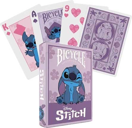 Карты игральные Bicycle Disney Stitch Purple