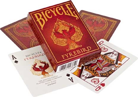 Купить карточную колоду Bicycle Fyrebird
