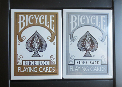 Карты Bicycle Prestige Line Set 2 Decks Gold & Silver