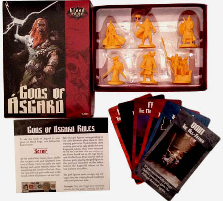 Настільна гра Blood Rage: Gods of Asgard