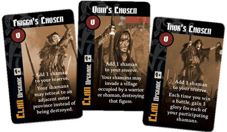 Настольная игра Blood Rage: Mystics of Midgard, дополнение