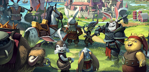 Настольная игра Королівство кроликів на украинском