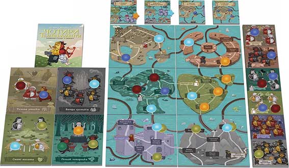 Купить настольную игру Чотири темпераменти