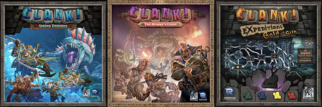 Дополнение Clank! Expeditions: Gold and Silk