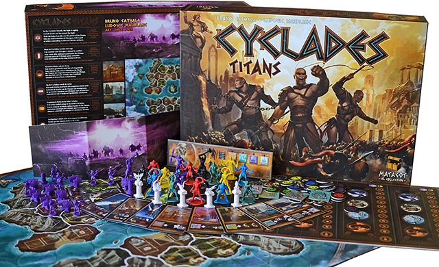 Настільна гра Cyclades: Titans, додаток