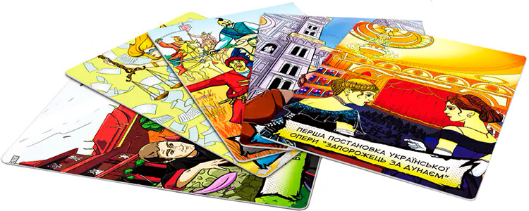 Купить историческую настольную игру Дата: Фрагменти історії