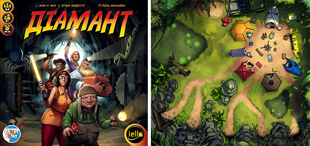 Настольная игра Диамант на украинском Games7Days