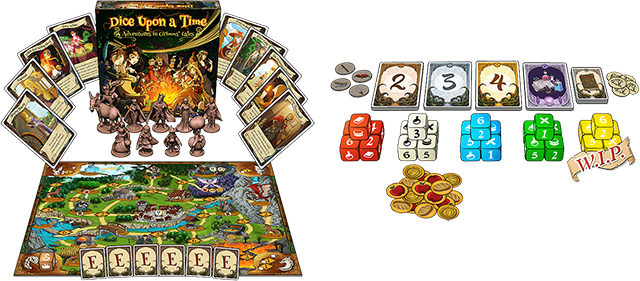 Настольная игра Dice Upon a Time
