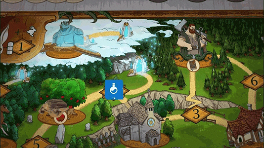 Настольная игра Dice Upon a Time