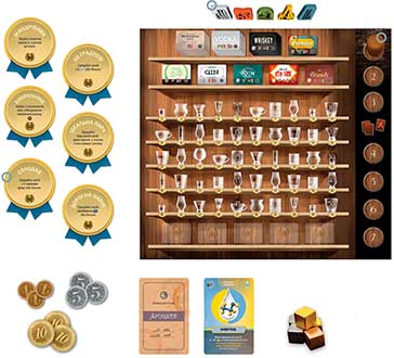 Купить настольную игру Distilled: Таємниці напоїв