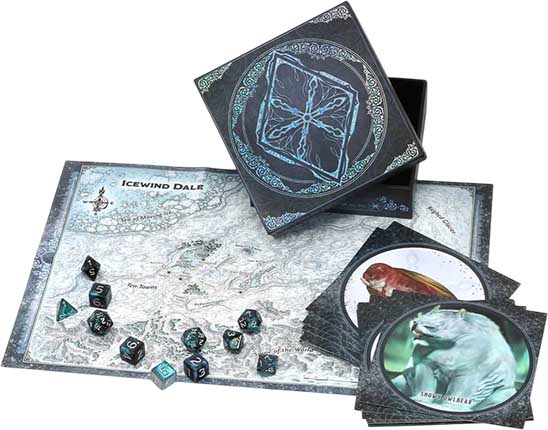 Купити набір аксесуарів Dungeons & Dragons — Icewind Dale: Rime of the Frostmaiden Dice Set