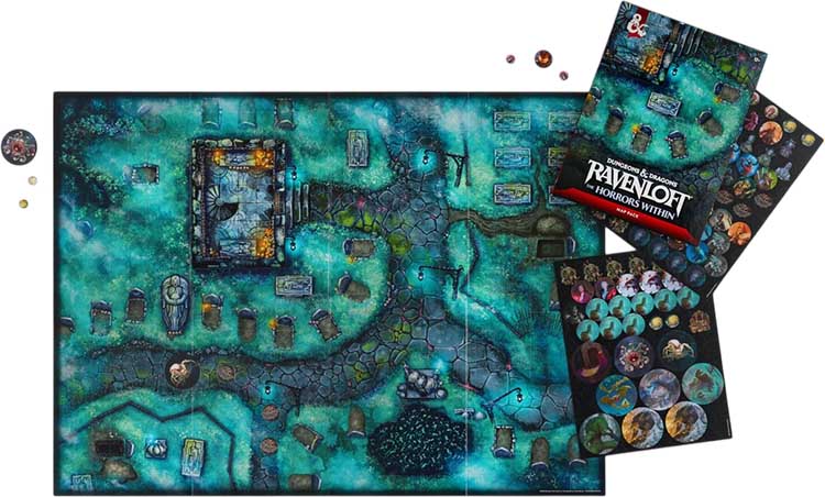 Купити набір Dungeons & Dragons RPG: Ravenloft — Horrors Within Map Pac