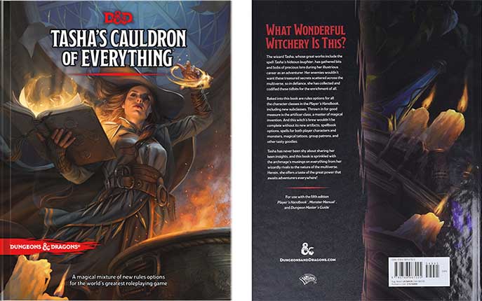 Dungeons & Dragons RPG — Tasha’s Cauldron of Everything