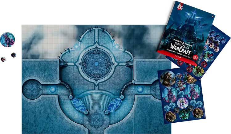 Купити набір мап D&D World of Warcraft: Icecrown Citadel