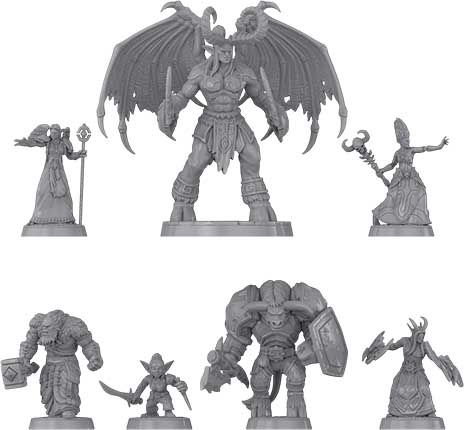 Купити набір мініатюр D&D World of Warcraft: Official Miniatures Set 1