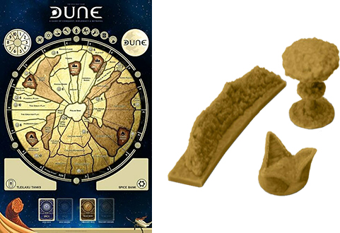 Купить Dune Game Mat, игровой коврик для игры Дюна