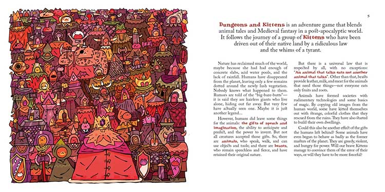 Купить книгу Dungeons & Kittens RPG — Corebook