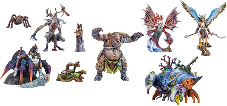 Купити набір Dungeons & Lasers — Fantasy Miniatures Set