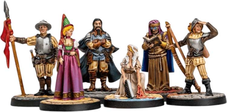 Купити набір Dungeons & Lasers — Townsfolk Miniature Pack