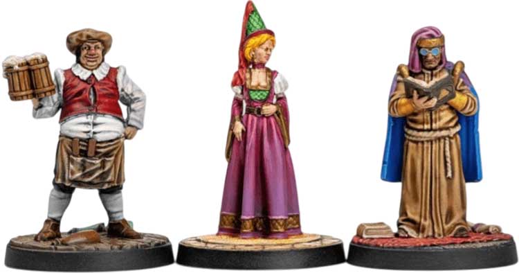 Купити набір Dungeons & Lasers — Townsfolk Miniature Pack