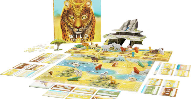 Купить настольную игру Дика природа: Серенгеті