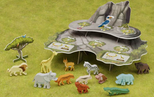 Купить настольную игру Дика природа: Серенгеті