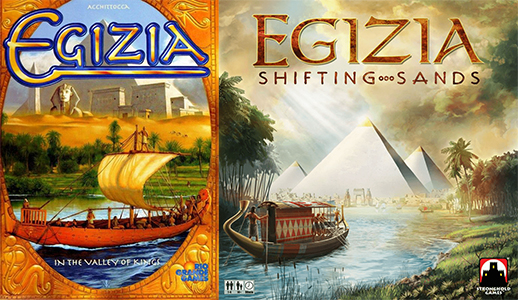 Настільна гра Egizia: Shifting Sands
