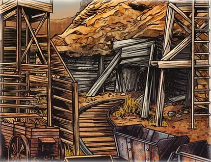 Шерлок: Далекий Захід — Проклята шахта