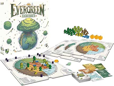 Купить настольную игру Evergreen: Зелена планета