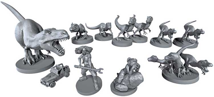 Final Girl: Raptor Games — Miniatures